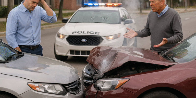 Cours de conduite apres accident de la route