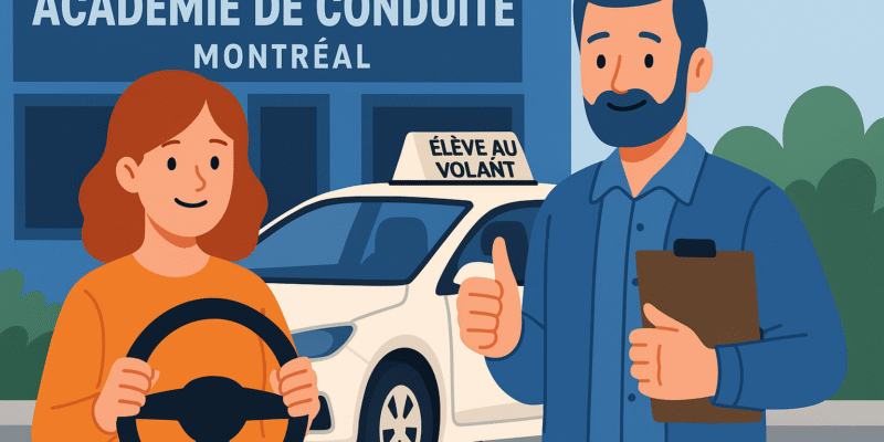 Top driving school Montreal